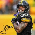 JAMES CONNER SIGNED PHOTO 8X10 RP AUTOGRAPHED PITTSBURGH STEELERS !