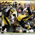 LE'VEON BELL ANTONIO BROWN SIGNED PHOTO 8X10 RP AUTOGRAPHED PITTSBURGH STEELERS