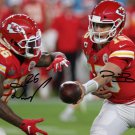 PATRICK MAHOMES & DAMIEN WILLIAMS SIGNED PHOTO 8X10 RP AUTOGRAPHED
