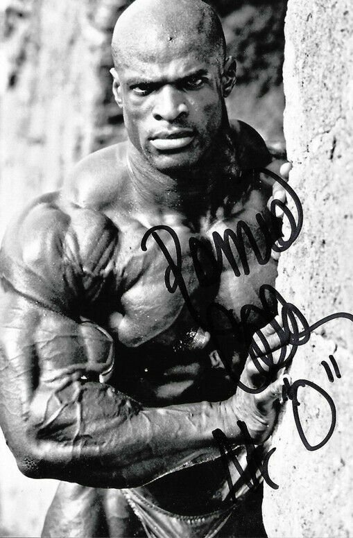 Ronnie Ron Coleman Signed Photo 8x10 Rp Autographed Mr Olympia 3725