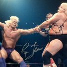 * RIC FLAIR DUSTY RHODES SIGNED PHOTO 8X10 RP AUTOGRAPHED WWE WWF WRESTLING