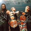 THE SHIELD SIGNED PHOTO 8X10 RP DEAN AMBROSE SETH ROLLINS ROMAN REIGNS WWE WWF