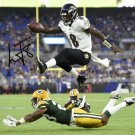 * LAMAR JACKSON SIGNED PHOTO 8X10 RP AUTO AUTOGRAPHED BALTIMORE RAVENS * LAMAR JACKSON SIGNED PHOTO 8X10 RP AUTO AUTOGRAPHED BALTIMORE RAVENS