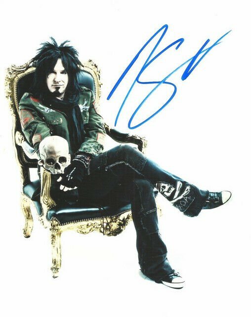 NIKKI SIXX SIGNED POSTER PHOTO 8X10 RP AUTOGRAPHED ** MOTLEY CRUE