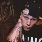 MACHINE GUN KELLY SIGNED POSTER PHOTO 8X10 RP AUTOGRAPHED LACE UP !