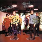 STAR TREK CAST SIGNED PHOTO 8X10 RP AUTOGRAPHED WILLIAM SHATNER LEONARD NIMOY