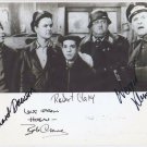 HOGANS HEROES FULL CAST SIGNED PHOTO 8X10 RP AUTOGRAPHED ALL MEMBERS RARE