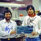STEVE WOZNIAK & STEVE JOBS SIGNED PHOTO 8X10 RP AUTOGRAPHED APPLE