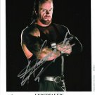 THE UNDERTAKER SIGNED PHOTO 8X10 RP AUTOGRAPHED WWF WWE WRESTLING *
