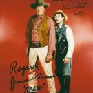JIM ARNESS KEN CURTIS SIGNED PHOTO 8X10 RP AUTOGRAPH JAMES GUNSMOKE MATT FESTUS