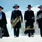 TOMBSTONE CAST SIGNED PHOTO 8X10 RP AUTOGRAPHED VAL KILMER SAM ELLIOTT + ALL