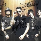 AVENGED SEVENFOLD FULL BAND GROUP SIGNED POSTER PHOTO 8X10 RP AUTOGRAPH THE REV
