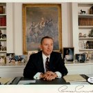 ROSS PEROT SIGNED PHOTO 8X10 RP AUTOGRAPHED PICTURE