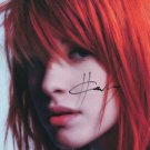 HAYLEY WILLIAMS SIGNED PHOTO 8X10 RP AUTOGRAPHED * PARAMORE * PETALS FOR ARMOR