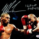* MIKE TYSON & EVANDER HOLYFIELD SIGNED PHOTO 8X10 RP AUTOGRAPHED BOXING LEGENDS