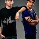 TYLER POSEY & DYLAN O'BRIEN SIGNED POSTER PHOTO 8X10 RP AUTOGRAPHED TEEN WOLF