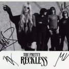 THE PRETTY RECKLESS FULL BAND SIGNED PHOTO 8X10 RP AUTOGRAPHED TAYLOR MOMSEN