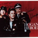 HOGANS HEROES CAST SIGNED PHOTO 8X10 RP AUTOGRAPHED BOB CRANE WERNER KLEMPERER