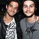 * TYLER POSEY & DYLAN O'BRIEN SIGNED POSTER PHOTO 8X10 RP AUTOGRAPHED TEEN WOLF