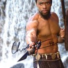 CHADWICK BOSEMAN SIGNED PHOTO 8X10 RP BLACK PANTHER *