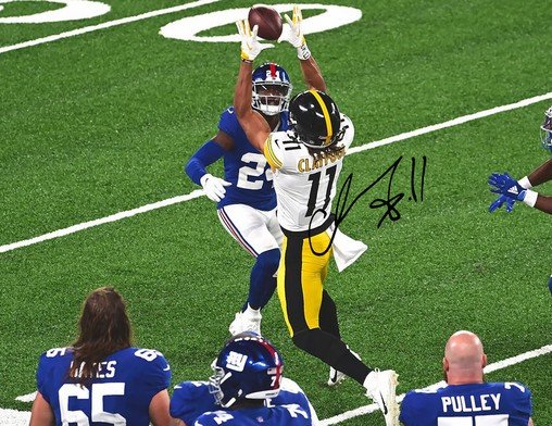 CHASE CLAYPOOL SIGNED PHOTO 8X10 RP AUTOGRAPHED PITTSBURGH STEELERS