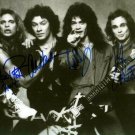 VAN HALEN FULL GROUP BAND SIGNED PHOTO 8X10 RP AUTOGRAPHED DAVID LEE ROTH EDDIE