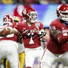 SPENCER RATTLER SIGNED PHOTO 8X10 RP AUTOGRAPHED OKLAHOMA SOONERS FOOTBALL