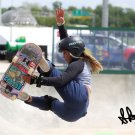 SKY BROWN SIGNED PHOTO 8X10 RP AUTOGRAPHED 2020 OLYMPICS SKATEBOARDER