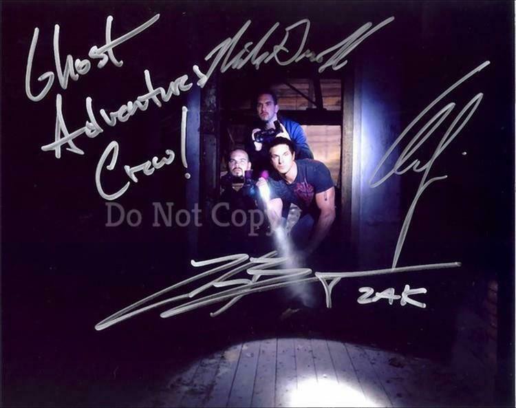 GHOST ADVENTURES CAST SIGNED POSTER PHOTO 8X10 RP AUTOGRAPHED ZAK BAGANS + ALL