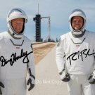 DOUG HURLEY & BOB BEHNKEN SIGNED PHOTO 8X10 RP AUTOGRAPHED SPACEX ASTRONAUTS