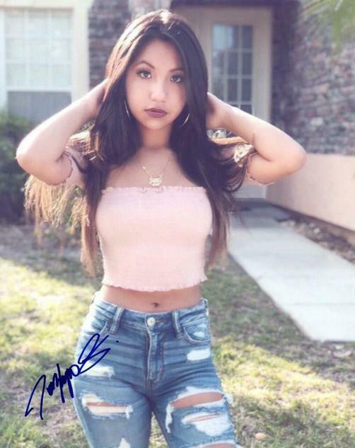 JAZLYN G SIGNED POSTER PHOTO 8X10 RP AUTOGRAPHED PICTURE TIK TOK