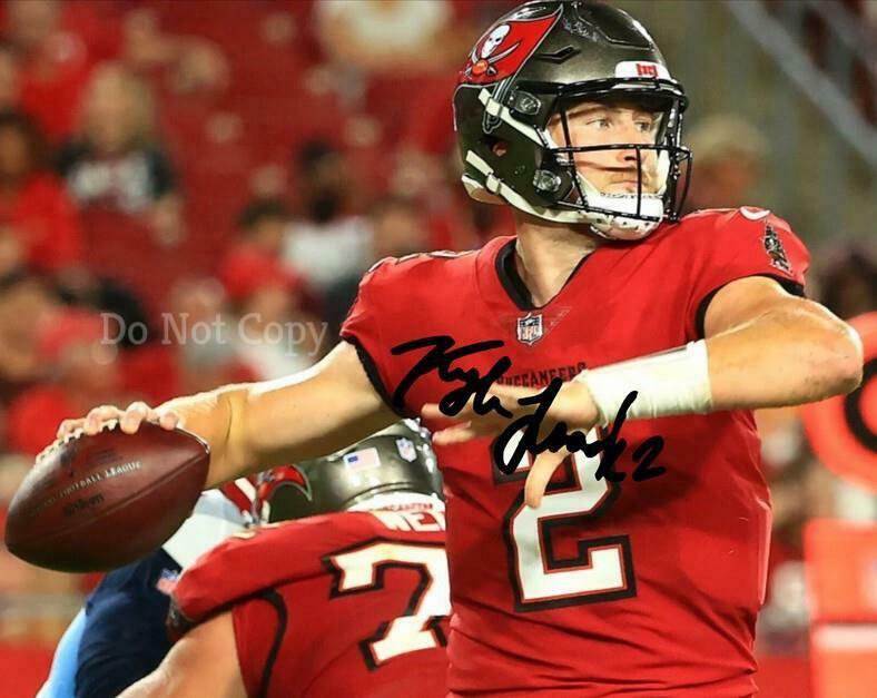 KYLE TRASK SIGNED PHOTO 8X10 RP AUTOGRAPHED PICTURE TAMPA BAY BUCCANEERS BUCS