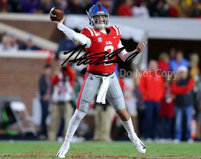MATT CORRAL SIGNED PHOTO 8X10 RP AUTOGRAPHED PICTURE OLE MISS