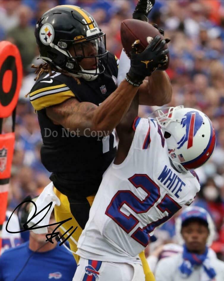 ** CHASE CLAYPOOL SIGNED PHOTO 8X10 RP AUTO AUTOGRAPHED PITTSBURGH STEELERS