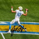 * JUSTIN HERBERT SIGNED PHOTO 8X10 RP AUTOGRAPHED LA CHARGERS