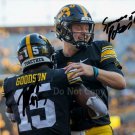 * SPENCER PETRAS TYLER GOODSON SIGNED PHOTO 8X10 RP AUTOGRAPHED IOWA HAWKEYES
