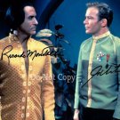 WILLIAM SHATNER RICARDO MONTALBAN SIGNED PHOTO 8X10 RP AUTOGRAPHED STAR TREK WILLIAM SHATNER RICARDO MONTALBAN SIGNED PHOTO 8X10 RP AUTOGRAPHED STAR TREK