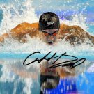 * CAELEB DRESSEL SIGNED PHOTO 8X10 RP AUTOGRAPHED USA OLYMPIC SWIMMING
