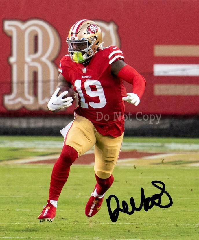 DEEBO SAMUEL SIGNED PHOTO 8X10 RP AUTOGRAPHED PICTURE SAN FRANCISCO 49ERS