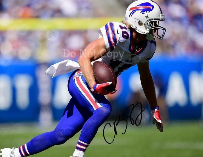 COLE BEASLEY SIGNED PHOTO 8X10 RP AUTOGRAPHED BUFFALO BILLS NFL