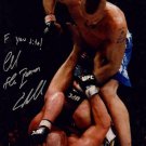 CHUCK LIDDELL SIGNED PHOTO 8X10 RP AUTOGRAPHED VS TITO WITH INSCRIPTION