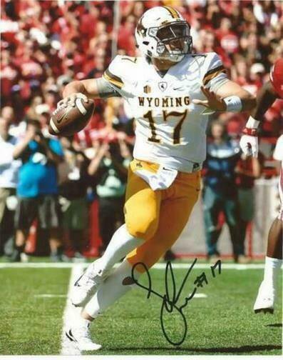 JOSH ALLEN SIGNED PHOTO 8X10 RP AUTOGRAPHED BUFFALO BILLS WYOMING COWBOYS