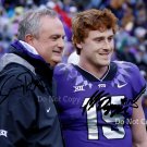 MAX DUGGAN SONNY DYKES SIGNED PHOTO 8X10 RP AUTOGRAPHED PICTURE * TCU *