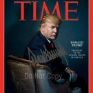 DONALD TRUMP SIGNED PHOTO 8.5X11 RP AUTOGRAPHED TIME MAGAZINE POSTER PICTURE