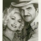 BURT REYNOLDS & DOLLY PARTON SIGNED PHOTO 8X10 RP AUTOGRAPHED PICTURE COUNTRY