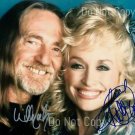 WILLIE NELSON & DOLLY PARTON SIGNED PHOTO 8X10 RP AUTOGRAPHED PICTURE COUNTRY
