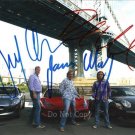 TOP GEAR GROUP SIGNED PHOTO 8X10 RP JEREMY CLARKSON, RICHARD HAMMOND & JAMES MAY
