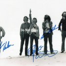THE BAND GROUP SIGNED PHOTO 8X10 RP AUTOGRAPHED LEVON HELM PLUS ALL MEMBERS