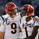 JOE BURROW JA'MARR CHASE SIGNED PHOTO 8X10 RP AUTOGRAPHED PICTURE BENGALS !