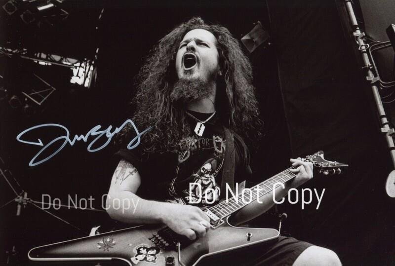DIMEBAG DARRELL SIGNED PHOTO 8X10 RP AUTOGRAPHED PICTURE * PANTERA